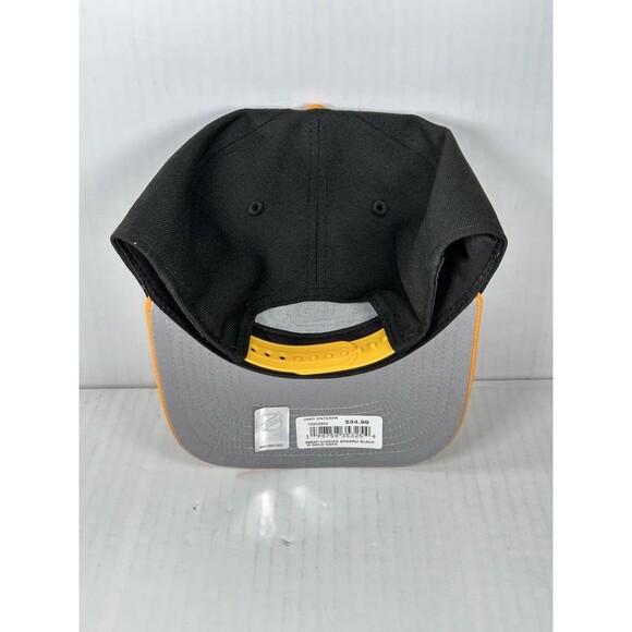 New Era Boston Bruins 9FIFTY A-Frame SnapBack Black Gold Circle Logo Hat Cap NWT - Picture 4 of 5